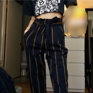 Striped trousers Zara